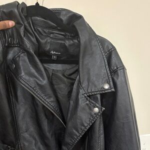 Rothmans Black Leather Jacket
